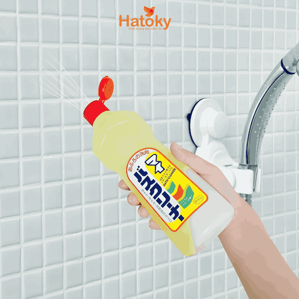 Nước tẩy rửa nhà tắm ROCKET Super Bass hương chanh 500ml