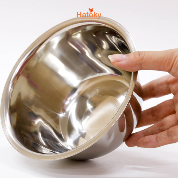 Tô Inox 15cm ECHO - Bát Đựng Thực Phẩm Cao Cấp 850ml