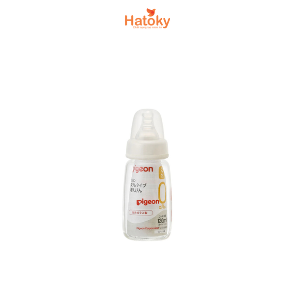 Bình sữa Pigeon PPSU cổ rộng 120ml - Dành cho trẻ sơ sinh