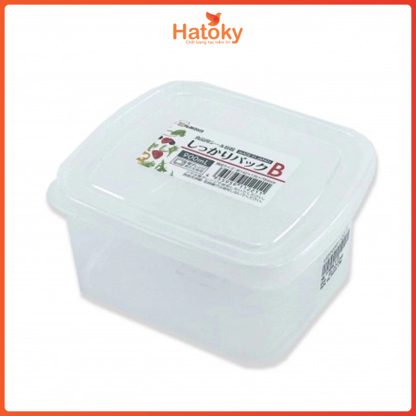 Hộp đựng thực phẩm vuông Nakaya Pack B 900ml