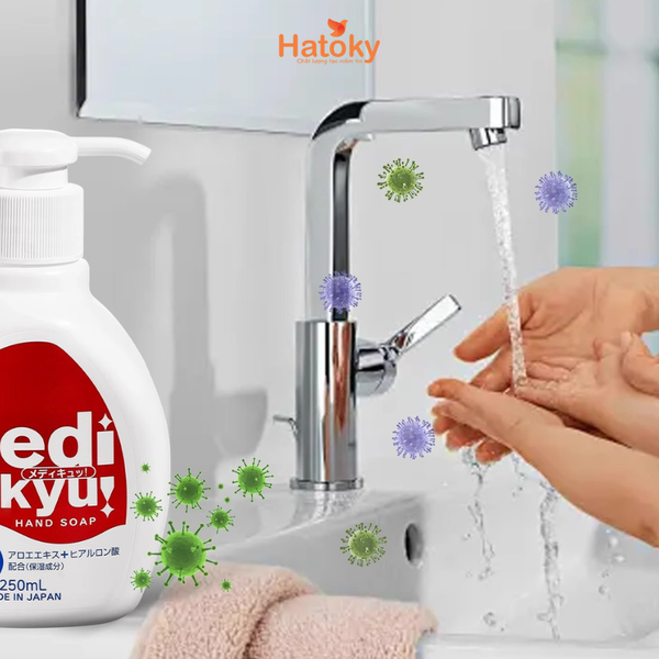 Dung dịch rửa tay Medi Kyu 250ml - Sạch khuẩn, không hại da tay