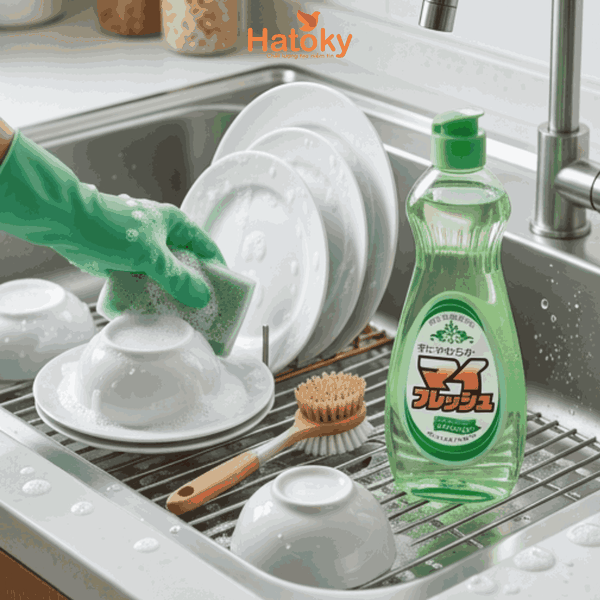 Nước rửa chén, bát hương chanh 600ml