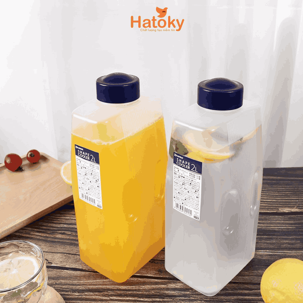Bình đựng nước nhựa Nhật Bản Nakaya 2L
