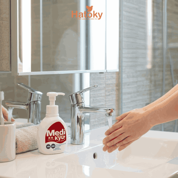 Dung dịch rửa tay Medi Kyu 250ml - Sạch khuẩn, không hại da tay