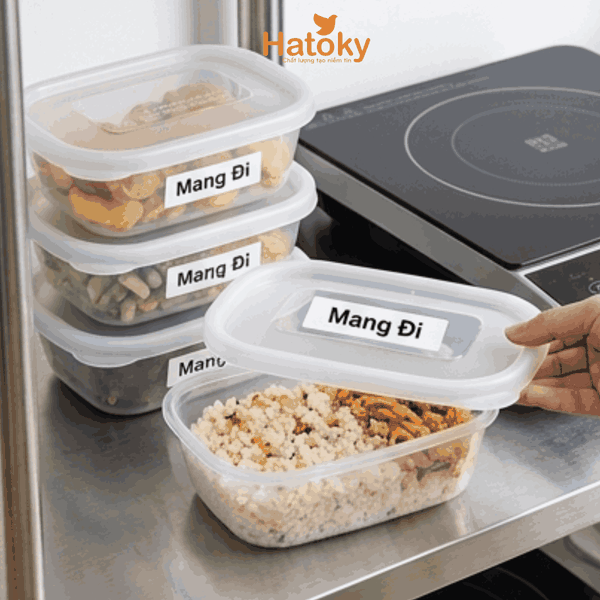 Bộ 03 Hộp đựng thực phẩm K391-2