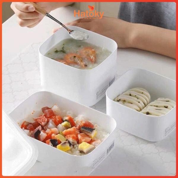 Hộp Đựng Thực Phẩm Chịu Nhiệt Lò Vi Sóng 1L (K514)