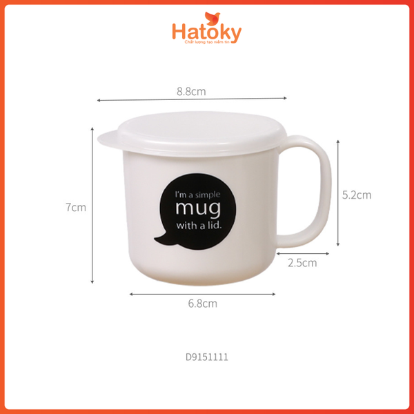 Ly Nhựa Nakaya 300ml Có Nắp K519