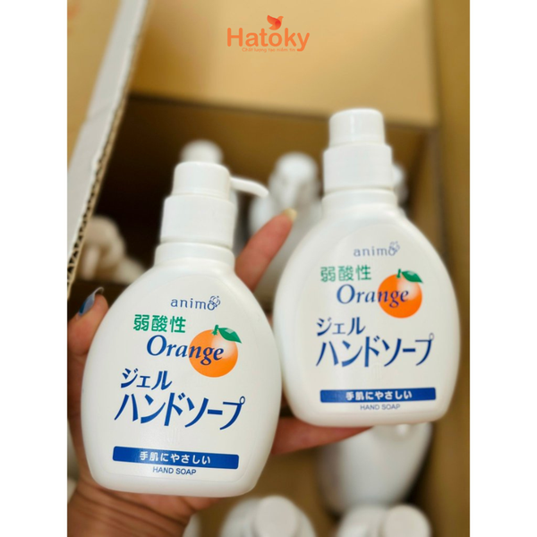 Nước Rửa Tay Hương Cam Rocket 200ml - Làm Sạch, Kháng Khuẩn, Không Khô Da