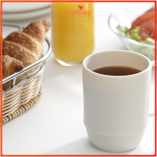 Cốc Nhựa Inomata Mug Cup Màu Đỏ 350ml
