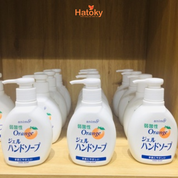 Nước Rửa Tay Hương Cam Rocket 200ml - Làm Sạch, Kháng Khuẩn, Không Khô Da