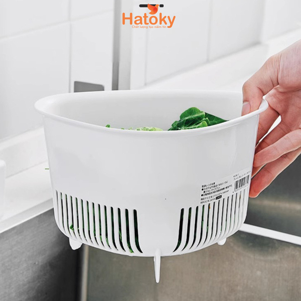 Rổ đựng rau củ và thực phẩm 0556 - Gọn gàng, an toàn và thẩm mỹ.