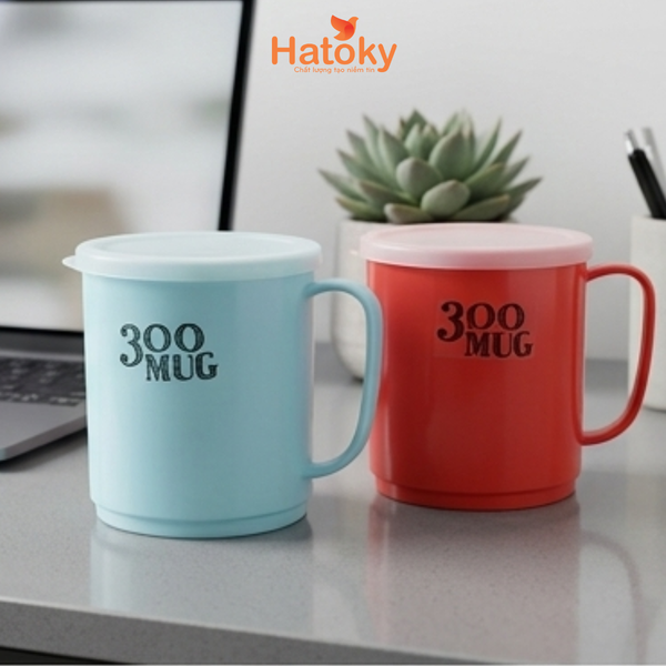 Ly Nhựa Nakaya 300ml Có Nắp K519