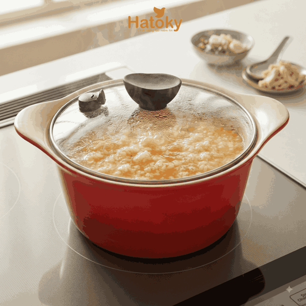 Nồi nấp cao cấp Connie nắp nhôm