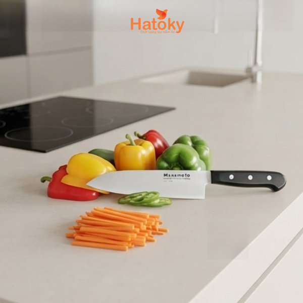 Dao nhà bếp cao cấp siêu sắc SANTOKU165