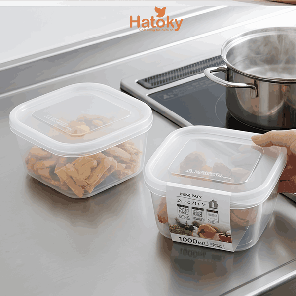 Hộp đựng thực phẩm chịu nhiệt lò vi sóng - K299-1