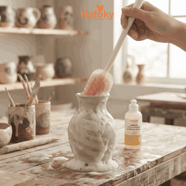Cây cọ rửa bình đầu mút mềm Seiwapro