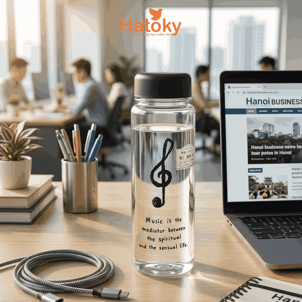 Bình nước cá nhân Nakaya 530ml