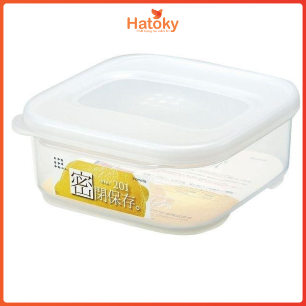 Hộp Đựng Thực Phẩm Chịu Nhiệt Lò Vi Sóng INOMATA Nhật Bản 520ml