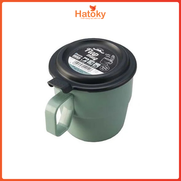 Cốc Uống Nước Có Nắp Inomata 360ml