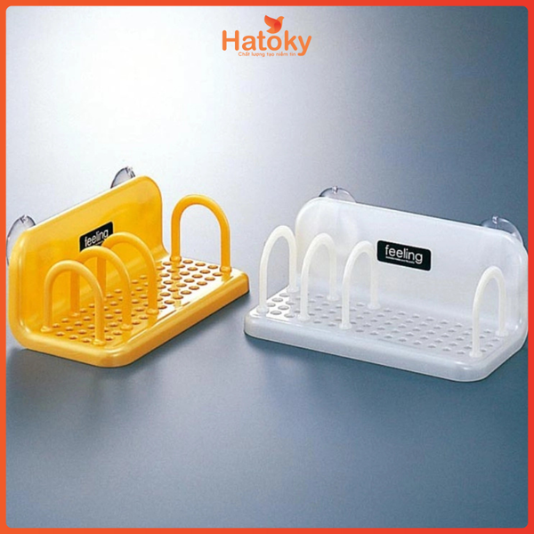 Giá Đựng Miếng Bọt Rửa Bát Feeling Inomata