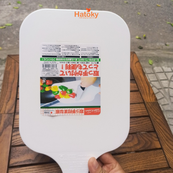 Thớt thái nhựa có tay cầm TIS