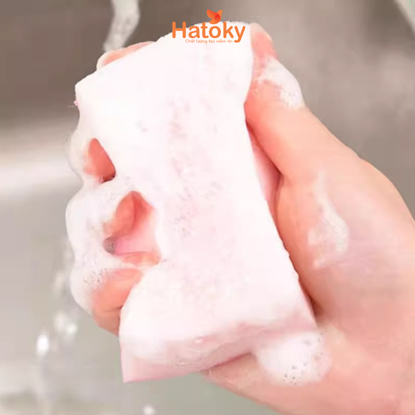 Set 10 Miếng Mút Rửa Ly, Cốc Happy Value