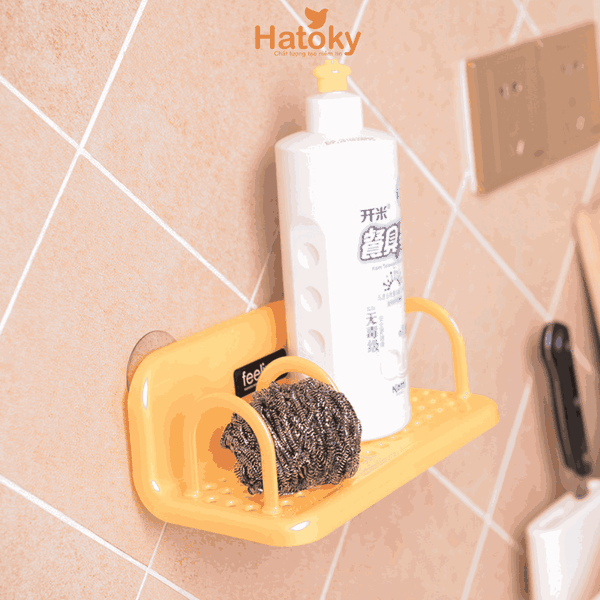 Giá Đựng Miếng Bọt Rửa Bát Feeling Inomata
