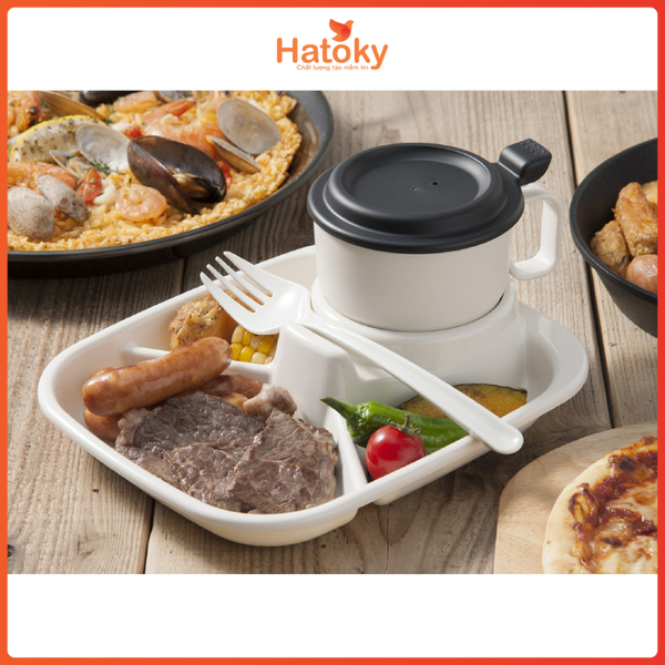 Cốc Uống Nước Có Nắp Inomata 360ml