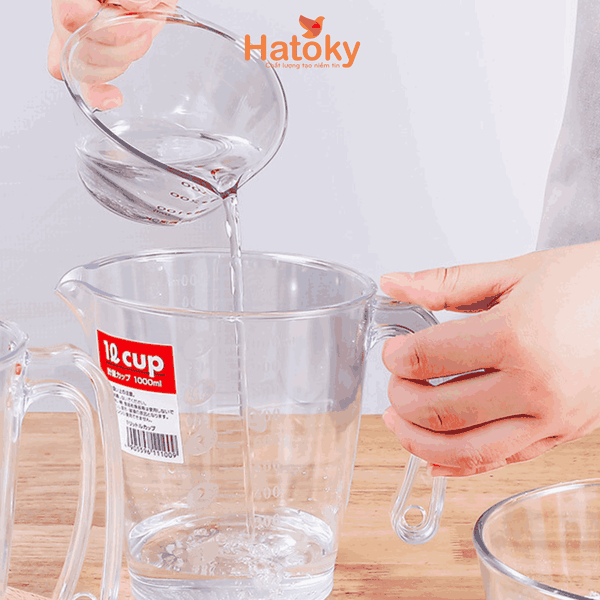 Cốc Đong Chia Vạch Inomata 350ml