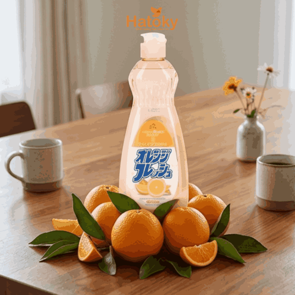 Nước rửa chén, bát hương cam 600ml