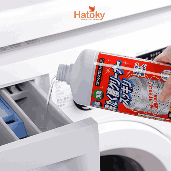 Nước Tẩy Lồng Máy Giặt Rocket 550g