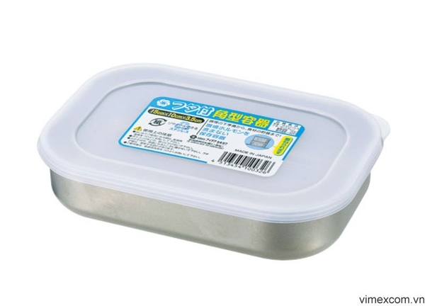 Hộp đựng thực phẩm Inox nắp nhựa ECHO 440ml