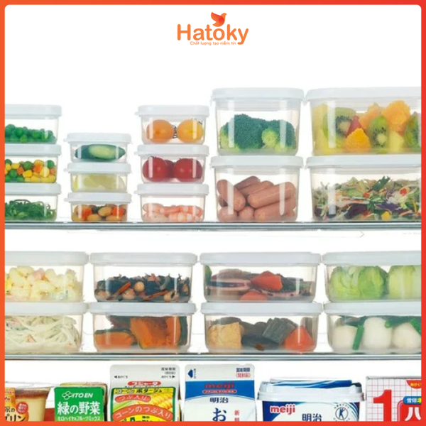 Hộp Đựng Thực Phẩm Chịu Nhiệt Lò Vi Sóng INOMATA Nhật Bản 520ml