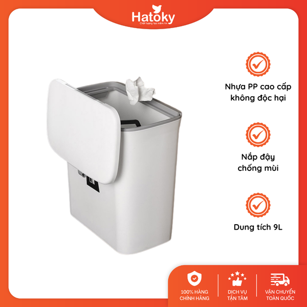 Thùng rác treo tường 9L