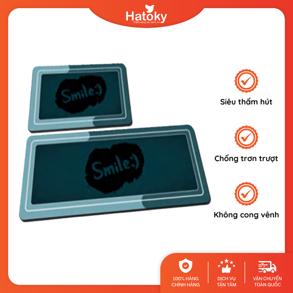 Thảm nhà bếp siêu thấm chống trơn trượt CS-1015 120x45cm