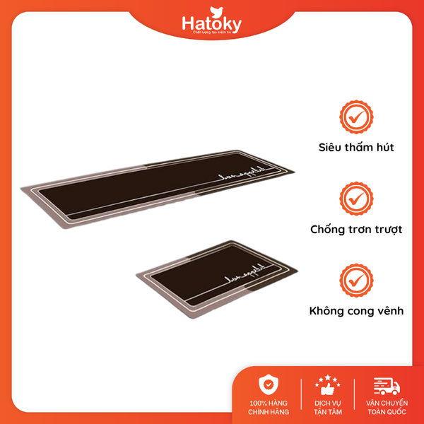 Thảm nhà bếp siêu thấm chống trơn trượt CS-1224 120x45cm