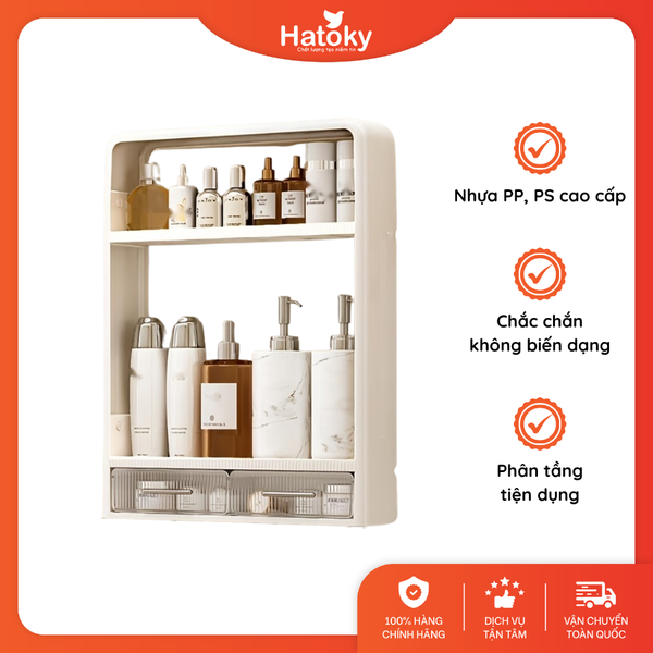 Kệ để đồ gắn tường 3 tầng