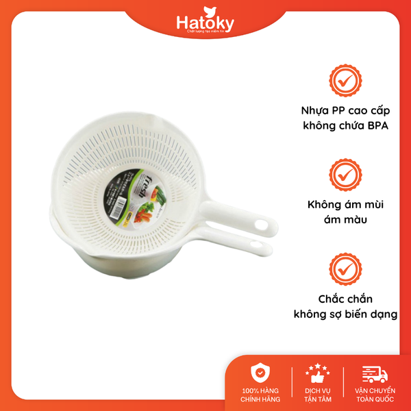 Bộ chậu và rổ đựng vật dụng SANADA