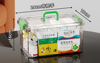 Hộp đựng thuốc chia ngăn trong suốt 351