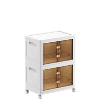 Tủ để đồ đa năng gấp gọn thông minh size 55cm 2 tầng
