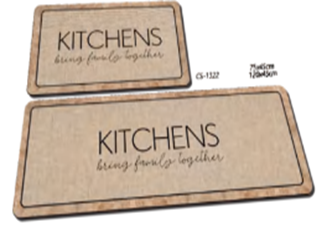 Thảm nhà bếp siêu thấm chống trơn trượt CS-1322 75x45cm