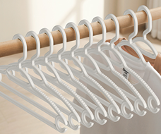 Set 10 móc treo đồ - màu xanh