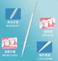 Bộ Tăm nha khoa 2 đầu chăm sóc răng miệng