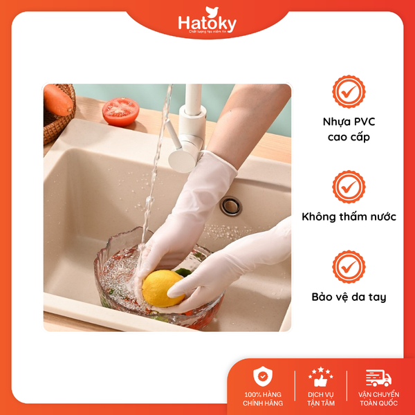 Găng tay rửa chén bát  - M