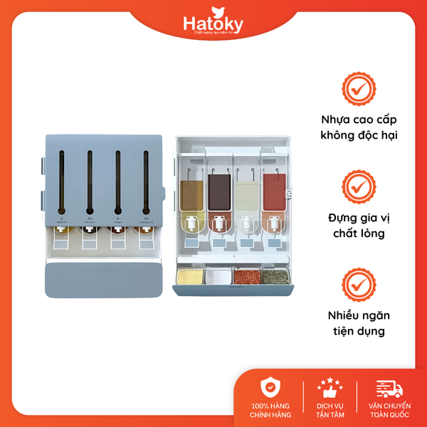 Tủ gia vị gắn tường