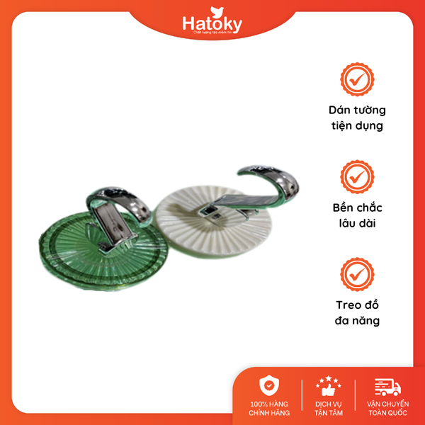 Móc dán tường chịu lực trong suốt