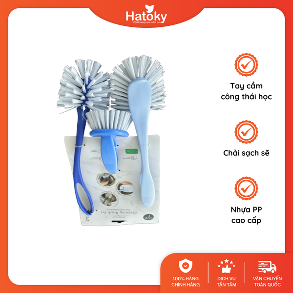 Bộ 3 chổi vệ sinh