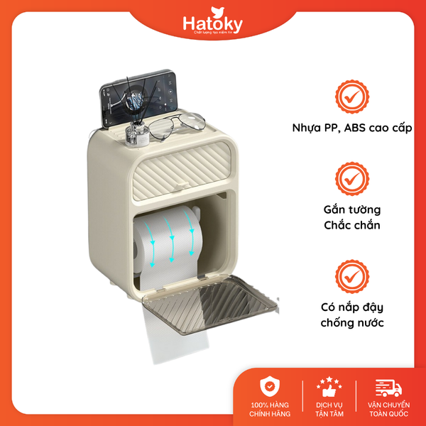 Hộp giấy nhà tắm gắn tường