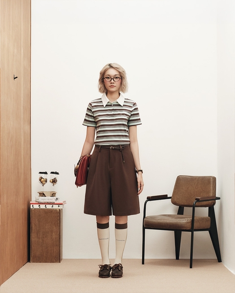 Relaxed Shorts - Chocolate