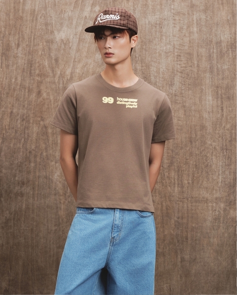House Crew Tee - Olive Brown